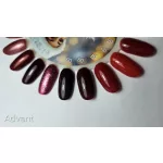 Advent 09 - Gel lac 8 ml - Bordo închis -
