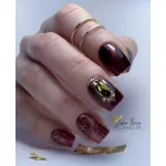Advent 13 - Gel lac 8 ml - Roșu magnetic -