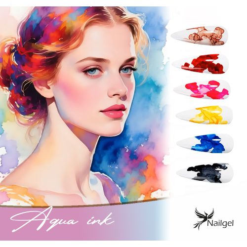 Aqua Ink colecție de 6 bucăți