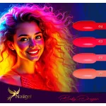 Baby Dragon – Set de 4 lacuri gel cu paletă tip margaretă cadou