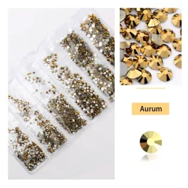   Set de 1680 de strasuri de cristal in 6 marimi diferite P17 - Aurum