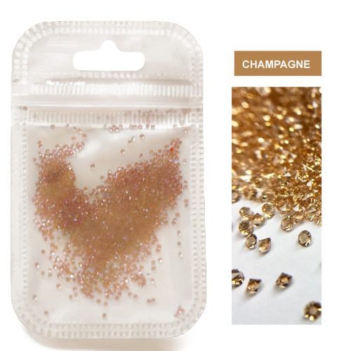 Cristal pixie strass CHAMPAGNE
