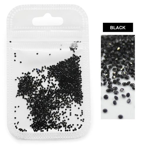 Cristal pixie stras NEGRU