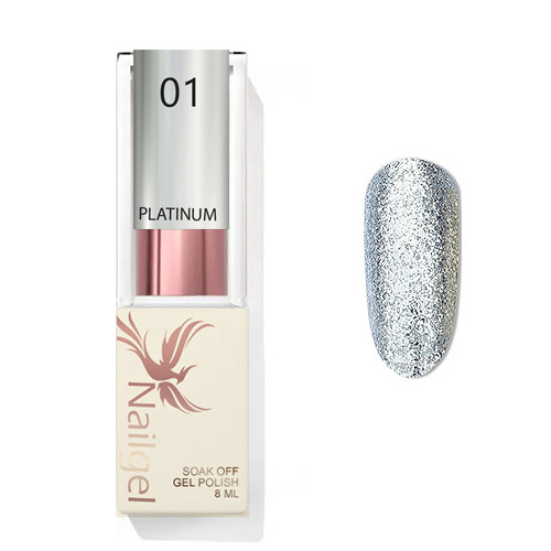 Lac de gel Platinum 001 8 ml