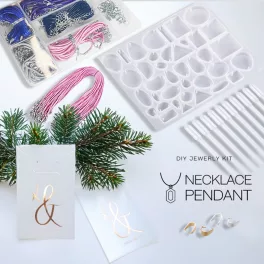Set DIY pentru coliere cu pandantiv- NECKLACE PEDANT