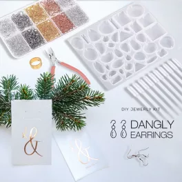   DIY- Set pentru crearea cerceilor tip cârlig - DANGLY EARRINGS