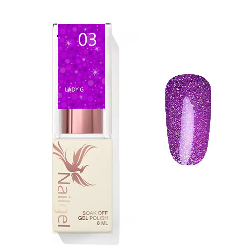 Lady G 003  - lac de gel 8 Ml