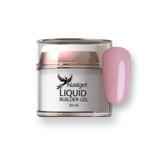 Liquid builder gel - NUDE 01- 8 ml