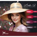 Set de 4 lacuri de gel Lady G- August collection -  cu margaretă cadou