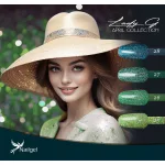 Set de 4 lacuri de gel Lady G- April collection -  cu margaretă cadou