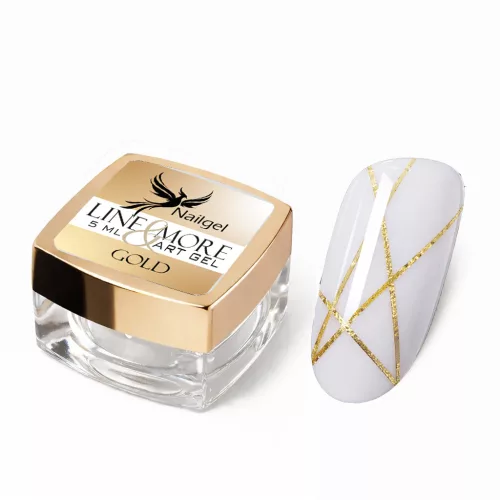 Line&More Artgel gel de pictură -Gold- 5ml