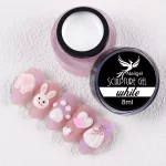 Gel de plastilina alba 8 ml