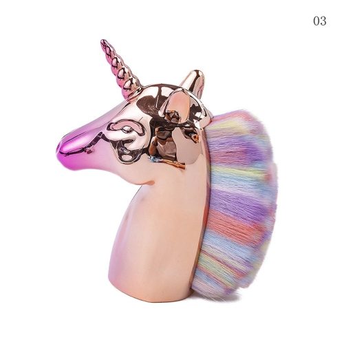 Perie pentru praf unicorn curcubeu