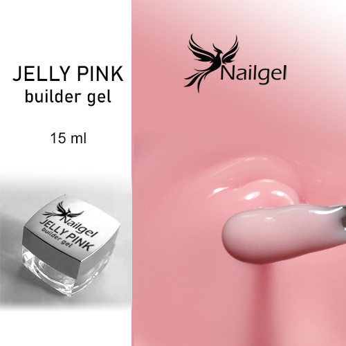 Gel de constructie -04- / gel de constructie jelly pink 15 ml