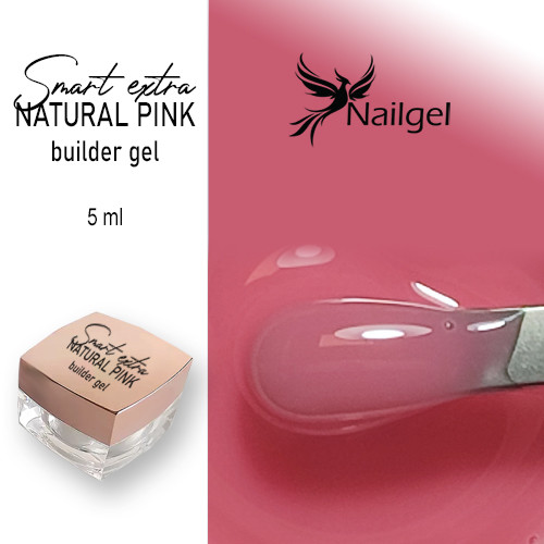 Smart extra Gel de constructie -12- / gel de constructie natural pink 5 ml