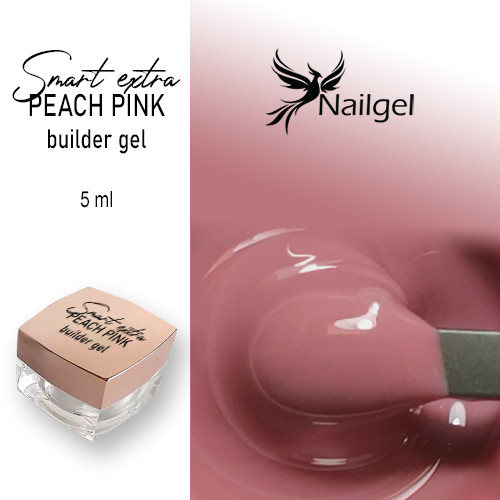 Smart extra Gel de constructie -33- / gel de constructie peach pink 5 ml
