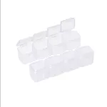 Cutie de depozitare din plastic cu 28 de compartimente