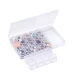 Cutie de depozitare din plastic cu 28 de compartimente