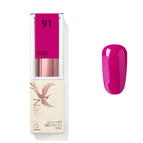 Roz transparent 091 CCO Gel polonez 8ml