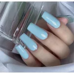 Vârf unghii artificiale cu gel, M-cube- transparent