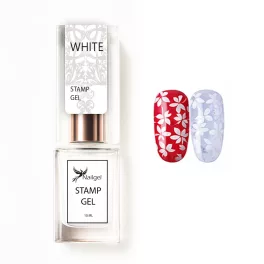Ojă de ștampilare – Stamp gel – WHITE 10 ml