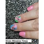 Autocolant pentru unghii Rosegold 2