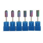 Cap de șlefuit carbură cilindric rotunjit - M - finețe medie