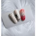 Polka  Velvet Top Coat - Black dots  - Gel de strălucire 8 ml