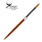 Păr natural, perie de porțelan -6, Kolinsky