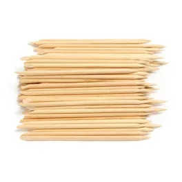 100 de betisoare portocalii lungi de 9 cm